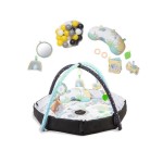 IGRAČE ZA DOJENČKE MOMI IGRALNA PODLOGA DAY&NIGHT 4V1 - slika 16