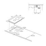 INDUKCIJSKA PLOŠČA CANDY CID30/1 DOMINO - slika 6
