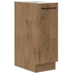 Kuhinjo PARIZ je možno naročiti v kompletu (Kuhinjska bloka PARIZ) ali pa po posameznih elementih po vaši izbiri. Izvlečna omara PARIZ 30D je sestavljena