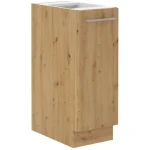 Izvlečna omara TISA 30D . Kuhinjo TISA je možno naročiti v kompletu (kuhinjska bloka TISA) ali pa po posameznih elementih po vaši izbiri. Izvlečna omara