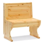 Jedilna klop AVA . Jedilna klop AVA je kakovostna, saj je narejena iz masivnega smrekovega lesa. Njen dizajn bo popestril vsak prostor. Jedilna klop je