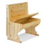 Jedilna klop AVA 2 je kakovostna, saj je narejena iz masivnega smrekovega lesa. Njen dizajn bo popestril vsak prostor. Jedilna klop je praktična za