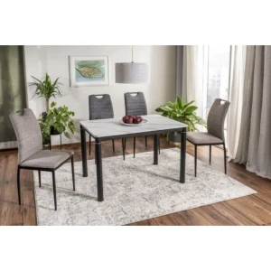 Jedilna miza DAMARAS 100/60 - bela . Jedilna miza DAMARAS 100/60 - bela, je eleganten kos pohištva. Narejena je iz kakovostnih materialov. Zgornji del je