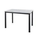 Jedilna miza DAMARAS 110/70 - bela, je eleganten kos pohištva. Narejena je iz kakovostnih materialov. Zgornji del je narejen iz MDF-ja in furnirja z videzom