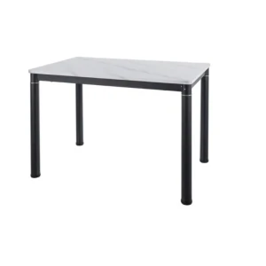 Jedilna miza DAMARAS 110/70 - bela . Jedilna miza DAMARAS 110/70 - bela, je eleganten kos pohištva. Narejena je iz kakovostnih materialov. Zgornji del je