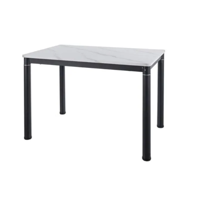 Jedilna miza DAMARAS 110/70 - bela . Jedilna miza DAMARAS 110/70 - bela, je eleganten kos pohištva. Narejena je iz kakovostnih materialov. Zgornji del je