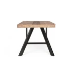 Jedilna miza MANCHESTER 160X90 . Jedilna miza MANCHESTER 160X90 je elegantna jedilna miza, ki je primerna za vsak prostor. Mizna plošča je narejena iz