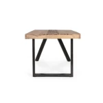 Jedilna miza MANCHESTER 160X90 . Jedilna miza MANCHESTER 160X90 je elegantna jedilna miza, ki je primerna za vsak prostor. Mizna plošča je narejena iz