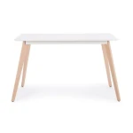 Jedilna miza MICHELANGELO 120X80 . Jedilna miza MICHELANGELO 120X80 je klasičnega dizajna. Noga je izdelana iz kvalitetnih materialov. Mizna plošča je