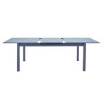 JEDILNA MIZA ODYSSEA II EASY ALU STEKLO 180/240X100 ANTR