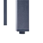 JEDILNA MIZA ODYSSEA II EASY ALU STEKLO 180/240X100 ANTR - slika 19