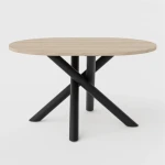 Jedilna miza OLIJA 1 . Okrogla jedilna miza OLIJA je eleganten kos pohištva,ki popestri vaš prostor s svojo eleganco in prefinjenostjo. Primerna je za vsak