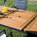 JEDILNA MIZA ORIS METULJ ALU + EVKALIPTUS 180/240 - slika 15