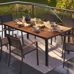 JEDILNA MIZA ORIS METULJ ALU + EVKALIPTUS 180/240 - slika 20