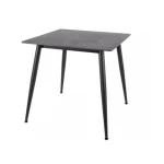 Jedilna miza RIONA 2 . Jedilna miza RIONA 2 je elegantna in priročna jedilna miza, ki se prilega v vsak prostor. Mizna plošča je narejena iz kakovostne