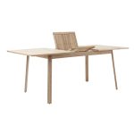 JEDILNA MIZA SOLIS METULJ ZUN. 150/200 AKACIJA - slika 15