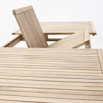 JEDILNA MIZA SOLIS METULJ ZUN. 150/200 AKACIJA - slika 18