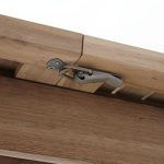 JEDILNA MIZA SOLIS METULJ ZUN. 150/200 AKACIJA - slika 19