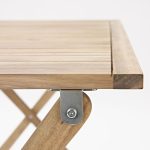 JEDILNA MIZA SOLIS ORIGAMI 114X70 AKACIJA - slika 8