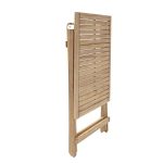 JEDILNA MIZA SOLIS ORIGAMI 70X70 AKACIJA - slika 12