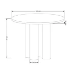 Jedilna miza VILA - slika 7