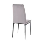 Jedilni stol BELY . Jedilni stol BELY je narejen iz kvalitetne nežne žametne tkanine, katera nudi udobje in je na voljo v več različnih barvah. Nogice so