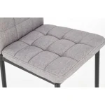 Jedilni stol KROM . Jedilni stol KROM je stilski kuhinjski stol iz kvalitetnih materialov. Dimenzije: - D: 42 x Š: 47 x V: 98 x V(do sedišča): 45 cm