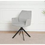 Jedilni stol NELI . Jedilni stol NELI je eleganten in praktičen kos pohištva. Stol je oblečen v blago, kar doprinese eleganco v vsak prostor. Stol ima