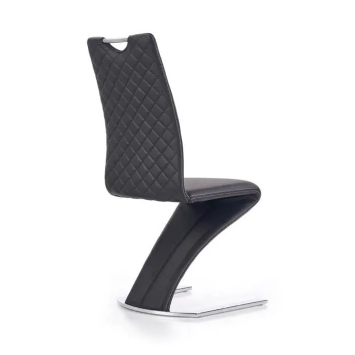 Jedilni stol ZIG2 Jedilni stol ZIG2 . Jedilni stol ZIG2 je stilski moderen kuhinjski stol. Izdelan iz kvalitetnih materialov, podnožje iz kovine v krom barvi. Oblečen pa je v