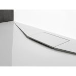 KAD ZA PRHANJE, KOTNA KOLPA SAN ACRO 100X90 LM BELA KOTNA ZA VGRADNJO - slika 5