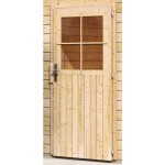 KARIBU LESENA VRTNA HIŠKA GARAŽA 372X309X522 - slika 14