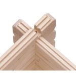 KARIBU LESENA VRTNA HIŠKA GARAŽA 372X309X522 - slika 18