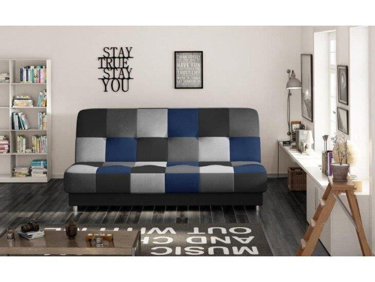 Kavč AJO se enostavno in hitro raztegne s pomočjo klik-klak funkcije, še več, pozitivno vas bo presenetila velika spalna površina. V svoji konstrukciji