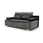 Kavč ALEŠA . ALEŠA je sodoben in ekeganten kavč iz kakovostnih tkanin. Kavč lahko raztegnete v dodatno ležišče, kar zagotavlja dodatno udobje in