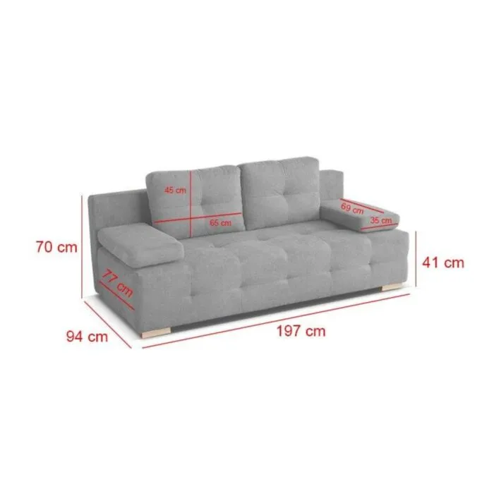 Kavč AMORIS rjava Kavč AMORIS rjava . Kavč AMORIS je idealen kos pohištva, da popestri prostor. Je odlična garnitura po odlični ceni. Narejen je iz kvalitetnih materialov