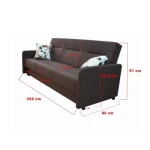 Kavč GAJA bež blago . Kavč GAJA je idealen kos pohištva, ki popestri vaš prostor. Je odlična garnitura po odlični ceni. Narejen je iz kvalitetnih