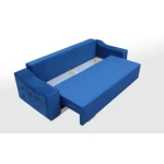 Kavč GANDALF . GANDALF je moderen in eleganten kavč iz kakovostne tkanine. Pri raztegnitvi v spalni položaj si pomagate s posebnim mehanizmom. Vzmetenje je