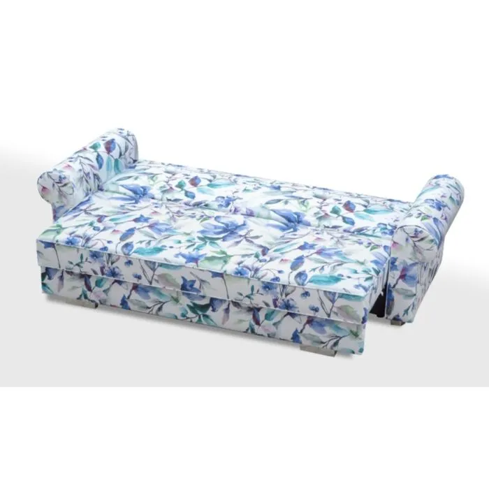 Kavč GEJŠA Kavč GEJŠA . GEJŠA je živahen kavč, njegov rožasti vzorec da vašemu prostoru kanček retro klasike. Lepo se ujema predvsem z lesenim, belim ali pa s