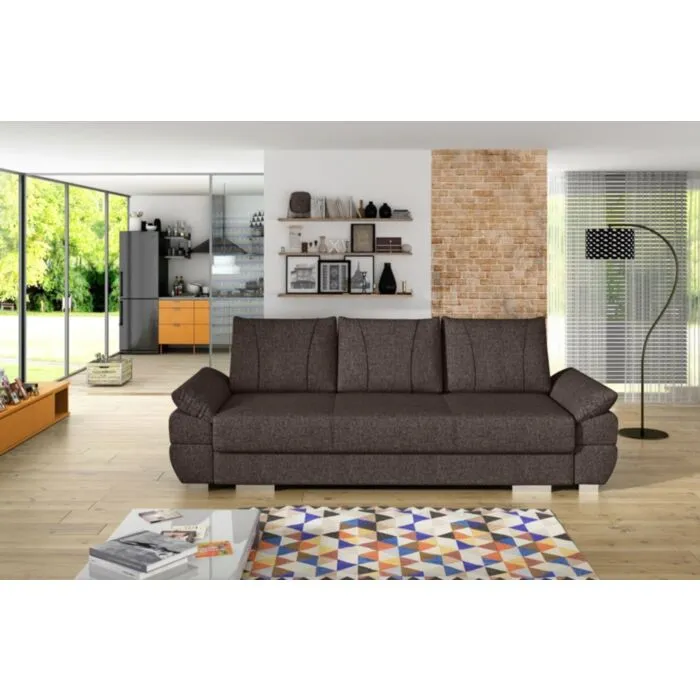 Kavč KRISTA 2 Kavč KRISTA 2 . Kavč KRISTA 2 je praktičen in eleganten. Narejen je iz kvalitetnega blaga. Kavč je vzmeten z Bonell vzmetenjem, zato je spanje na njem