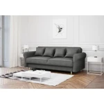 Kavč KRISTY . Kavč KRISTY je primeren za vsak prostor. Je modernega dizajna in brezhibnega izgleda. Ima možnost da se raztegne in vsebuje predal za