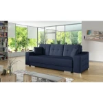 Kavč MARSAL . MARSAL je klasičen kavč iz kakovostne tkanine. Pri raztegnitvi v spalni položaj vam pomaga posebni mehanizem. Vzmetenje je valovitega tipa.