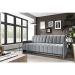 Kavč MELANI . Kavč MELANI je idealen kos pohištva, da popestri prostor. Narejen je iz kvalitetnih materialov in kakovostnega blaga. Kavč je vzmeten.