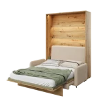 Kavč METULJ 160 x 200 cm . Kavč METULJ vam bo omogočila, da svojo dnevno sobo spremenite v spalnico le v nekaj trenutkih. Stenska postelja s kavčem je