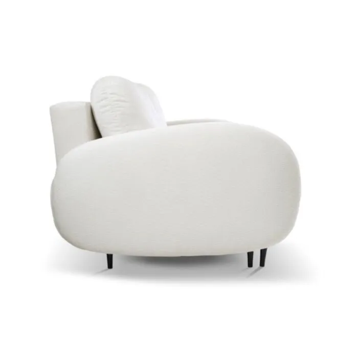 Kavč NEBO Kavč NEBO . Kavč NEBO je udoben in moderen kavč, naklonjen dizajnu iz starejših časov. Zaobljene, mehke oblike, strukturna tkanina, okrasne blazine in