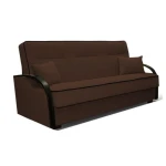 Kavč PEGAS . Kavč PEGAS je idealen kos pohištva, da popestri prostor. Garnituri dodajo dodatno eleganco črni nasloni za roko ter črni robovi. Je odlična