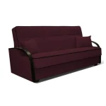 Kavč PEGAS . Kavč PEGAS je idealen kos pohištva, da popestri prostor. Garnituri dodajo dodatno eleganco črni nasloni za roko ter črni robovi. Je odlična