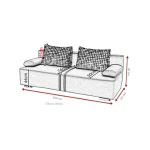 Kavč POLLY - slika 8