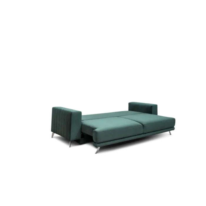 Kavč SELENE Kavč SELENE . Kavč SELENE je narejen iz vrhunskih materialov. Dobavljiv je v kvalitetnem mehkem blagu. Ima pomožno ležišče in je vzmeten. Dobavljiv je v