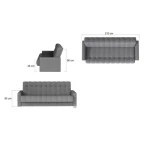 Kavč SHREK 3 . Kavč SHREK 2 je narejen iz kvalitetnih materialov . Primeren je za vsak prostor. Kavč se lahko popolnoma poleže in se spremeni v ležišče.