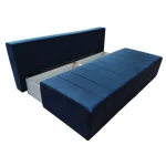 Kavč SOFIA temno modra . Kavč SOFIA temno modra je idealen kos pohištva, ki popestri vaš prostor. Je odlična garnitura po odlični ceni. Narejen je iz